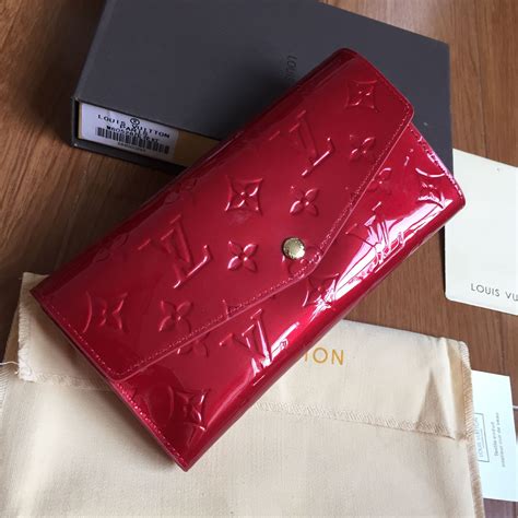 louis vuitton patent leather wallet|louis vuitton wallet cost.